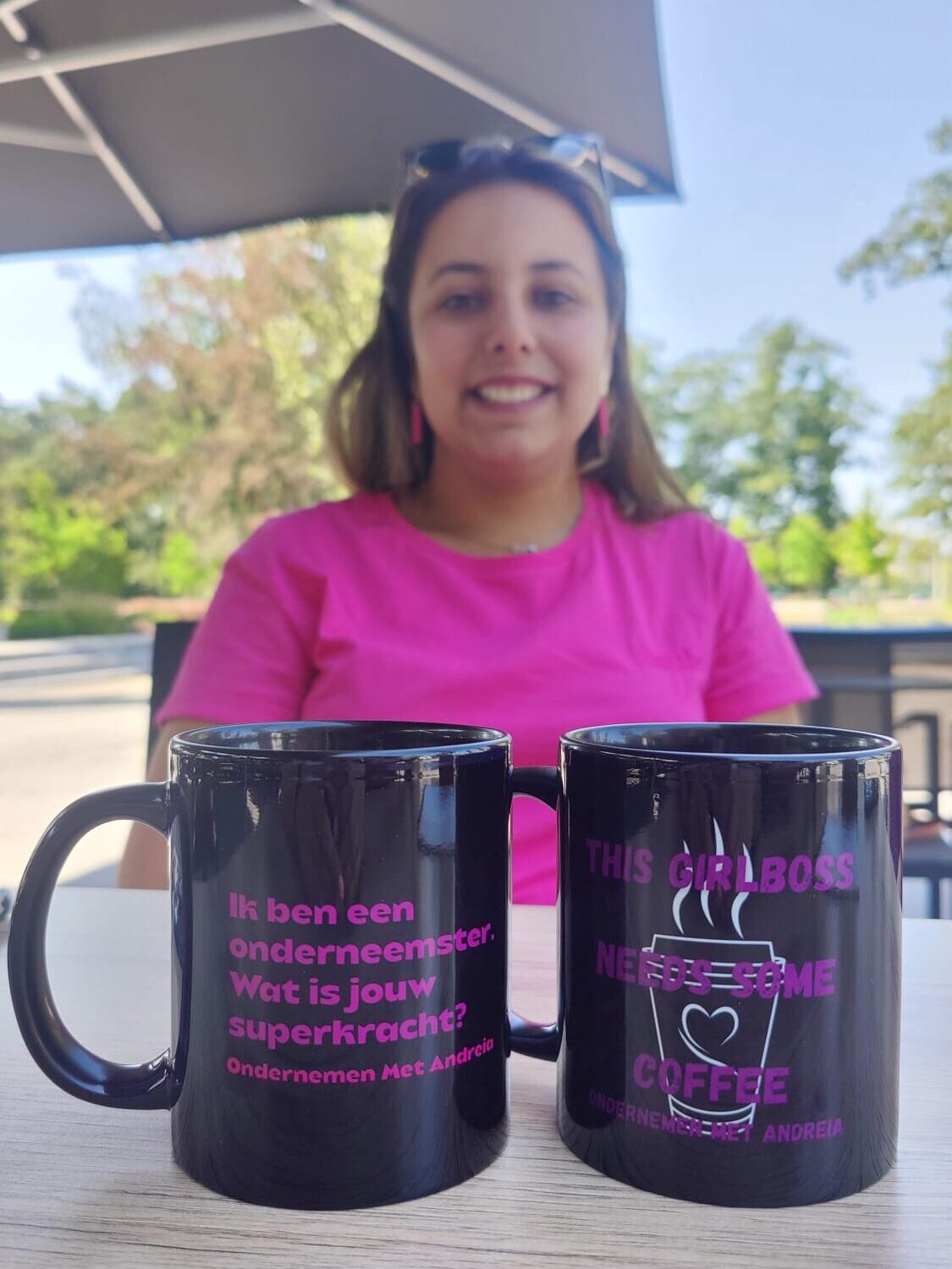 Koffiemokken voor ambitieuze onderneemsters